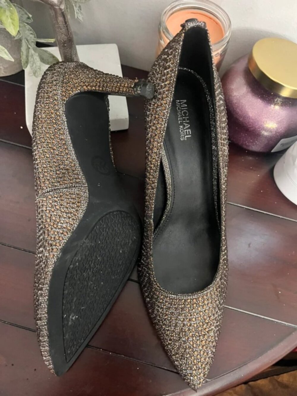 Michael Kors Rhinestones Heels